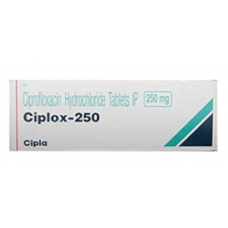 Ciplox (Ciprofloxacin Hydrochloride) - 250mg (30 Tablets)