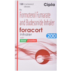 Foracort 200 Inhaler (Budesonide/Formoterol) - 200mcg/6mcg