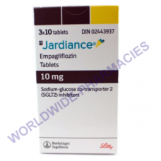 Jardiance (empagliflozin) - 10 mg (30 Tablets)